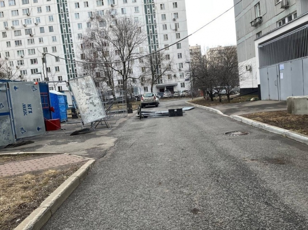 Поваленные деревья, раздавленные авто: предсказанный шторм накрыл Москву и Подмосковье