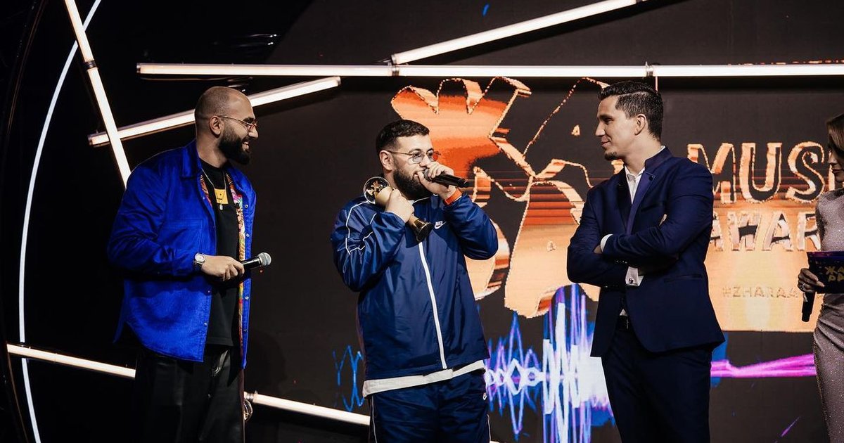 Рэпер Navai на «ЖАРА Music Awards 2022»