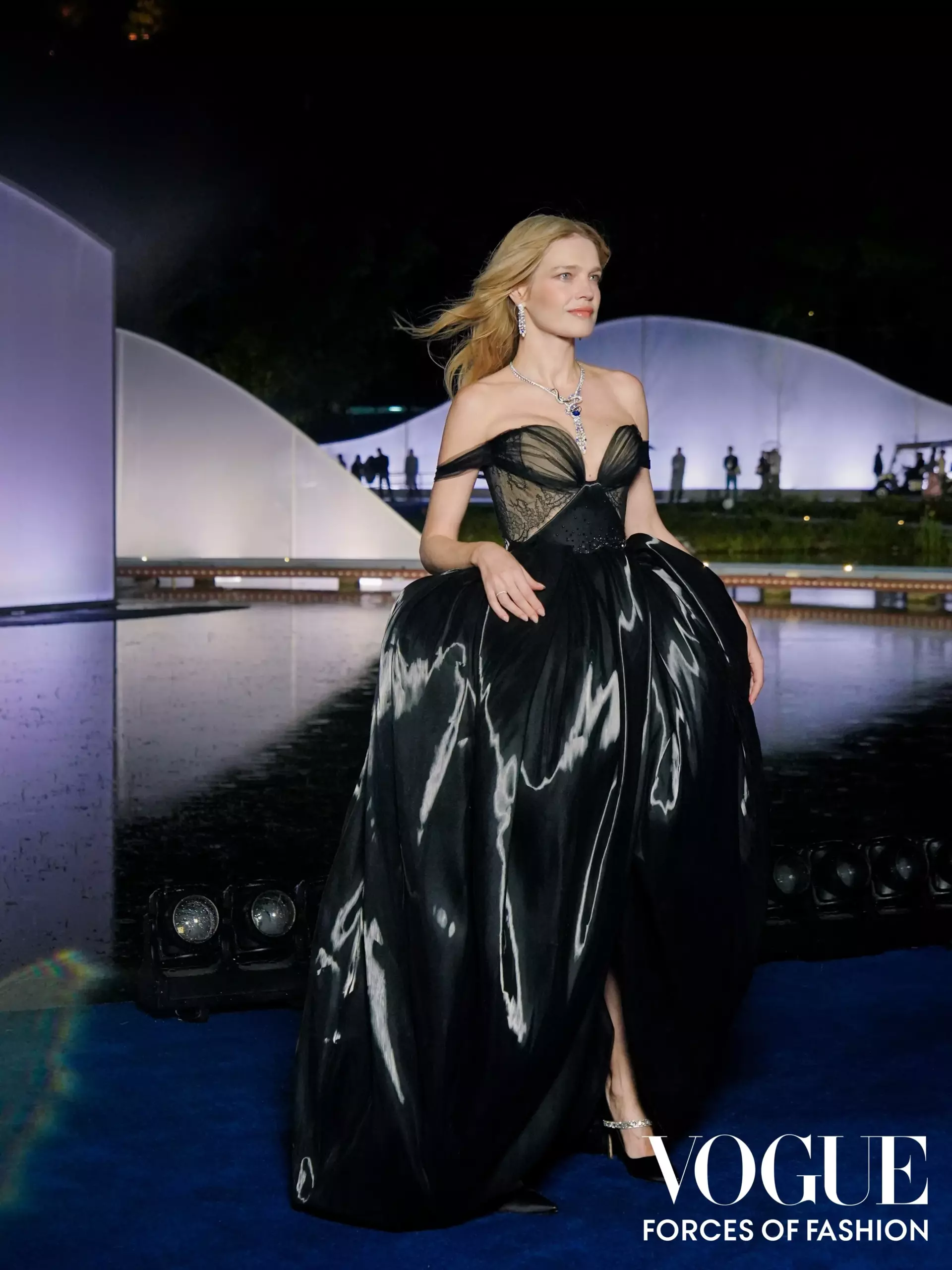 Наталья Водянова на показе Vogue Forces of Fashion в Сучжоу